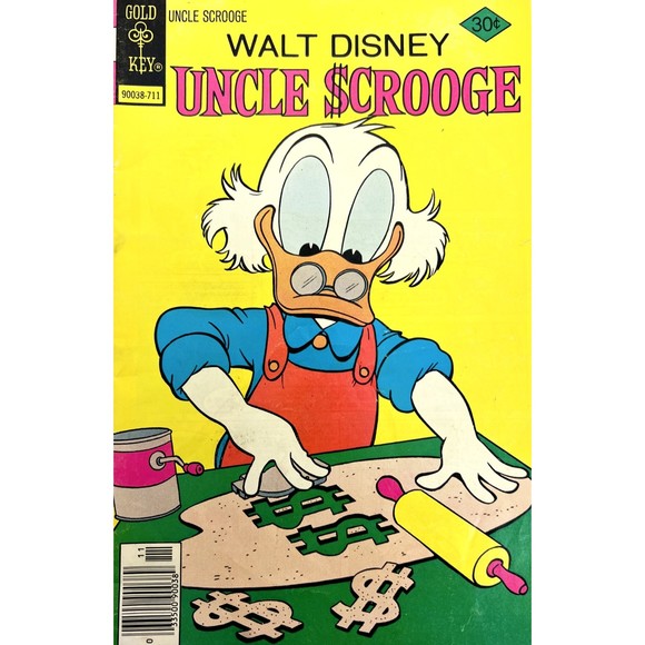 Vintage 1977 No. 146 Uncle Scrooge Walt Disney 90038-711 Gold Key Comics - Picture 4 of 4